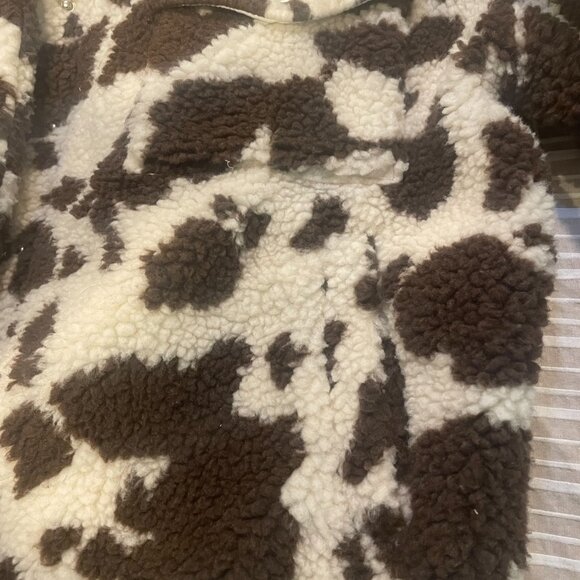 12th Tribe Leopard Print Lined Jacket - Size M - Picture 4 of 10